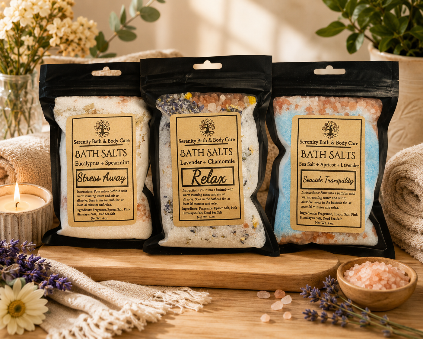 Build a Box- Bath Salts 4oz