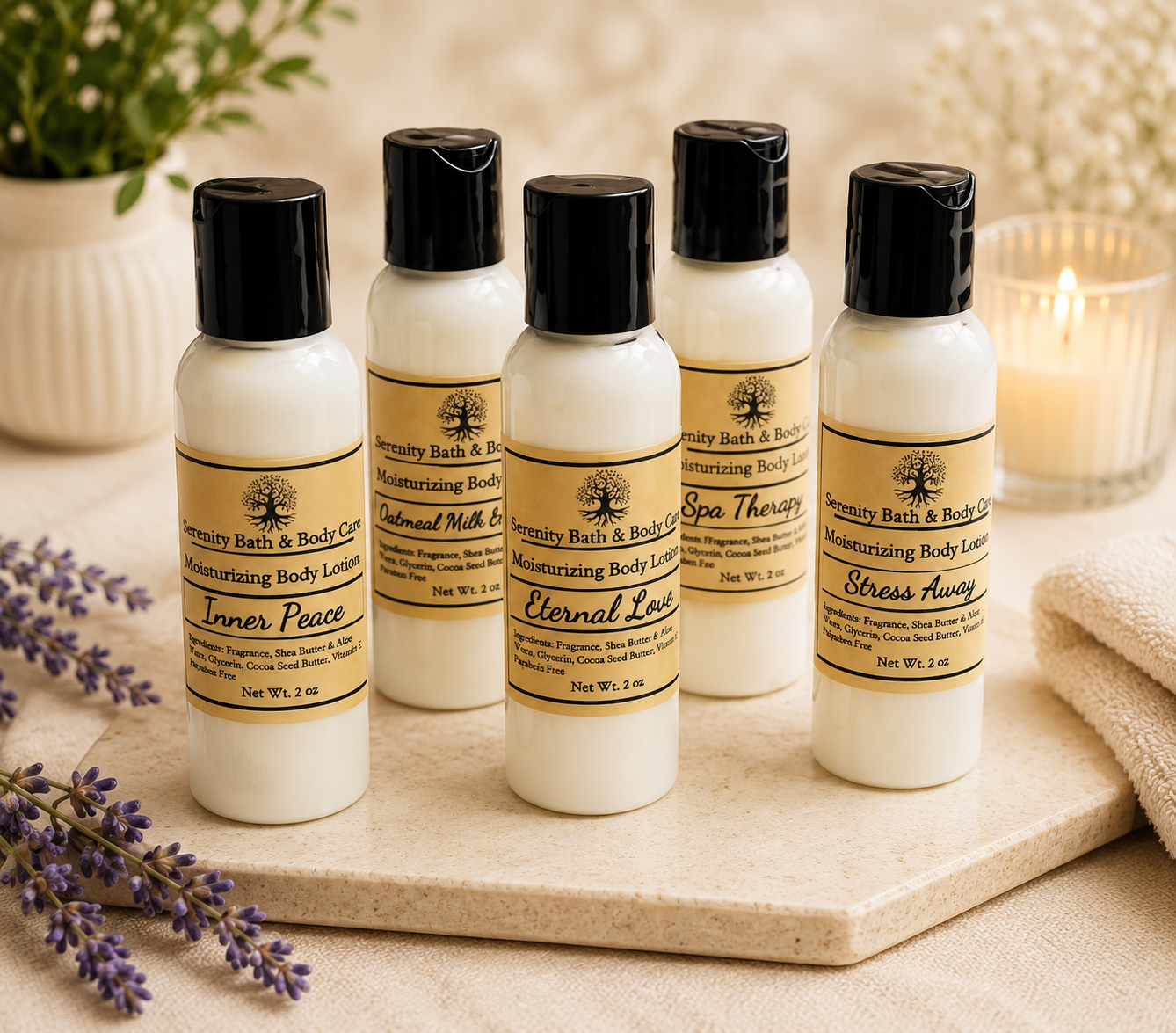 Bulk Moisturizing Body Lotion | Scented Lotion 2oz| Set of 12| Party Favors| Christmas Stocking Stuffers