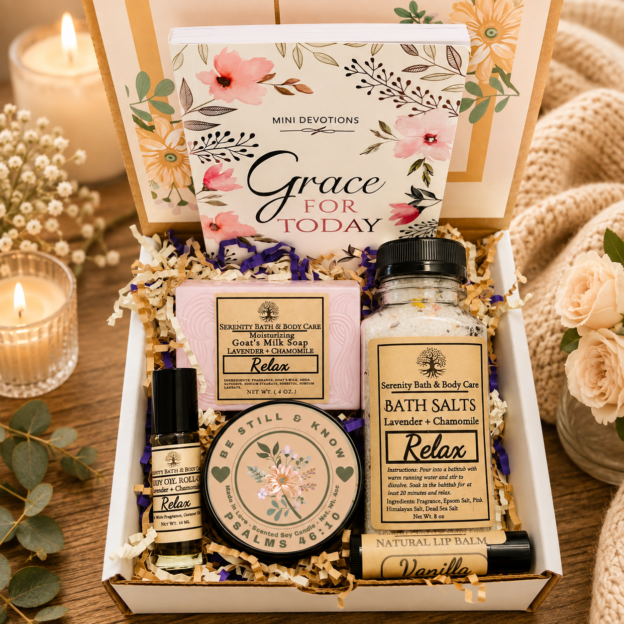 Christian Gift Box, Faith Based Gift, Devotional Gifts for Women, Devotional Gift, Bible Gift, Encouragement Gift, Self Care Gift, Birthday Gift, Thinking of You Gift, Christmas Gift (Copy)