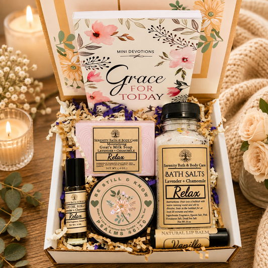 Christian Gift Box, Faith Based Gift, Devotional Gifts for Women, Devotional Gift, Bible Gift, Encouragement Gift, Self Care Gift, Birthday Gift, Thinking of You Gift, Christmas Gift (Copy)