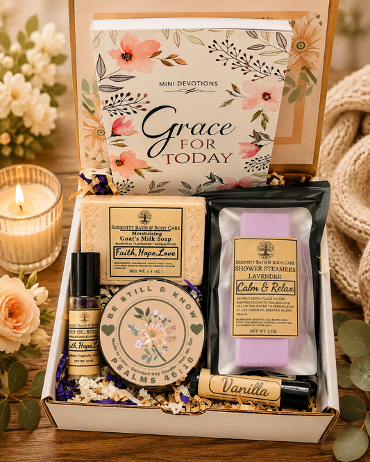 Christian Gift Box, Faith Based Gift, Devotional Gifts for Women, Devotional Gift, Bible Gift, Encouragement Gift, Self Care Gift, Birthday Gift, Thinking of You Gift, Christmas Gift (Copy) (Copy)