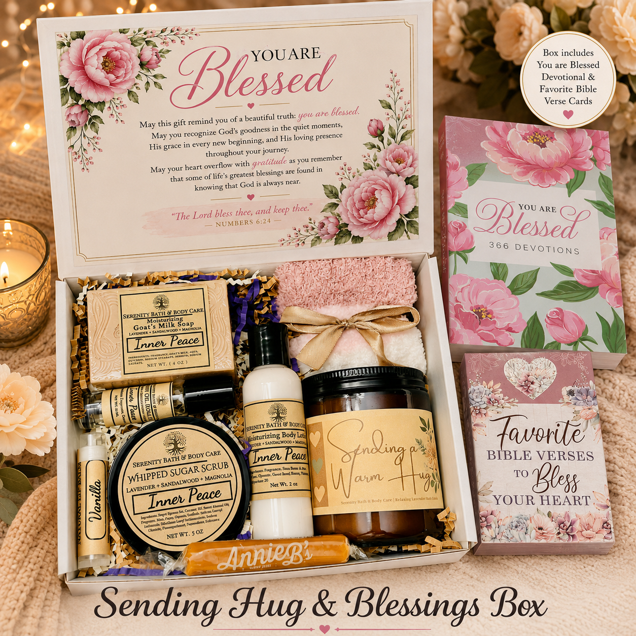 Christian Gift Box for Women | Faith-Based Care Package | Birthday, Christmas & Mother's Day Gift