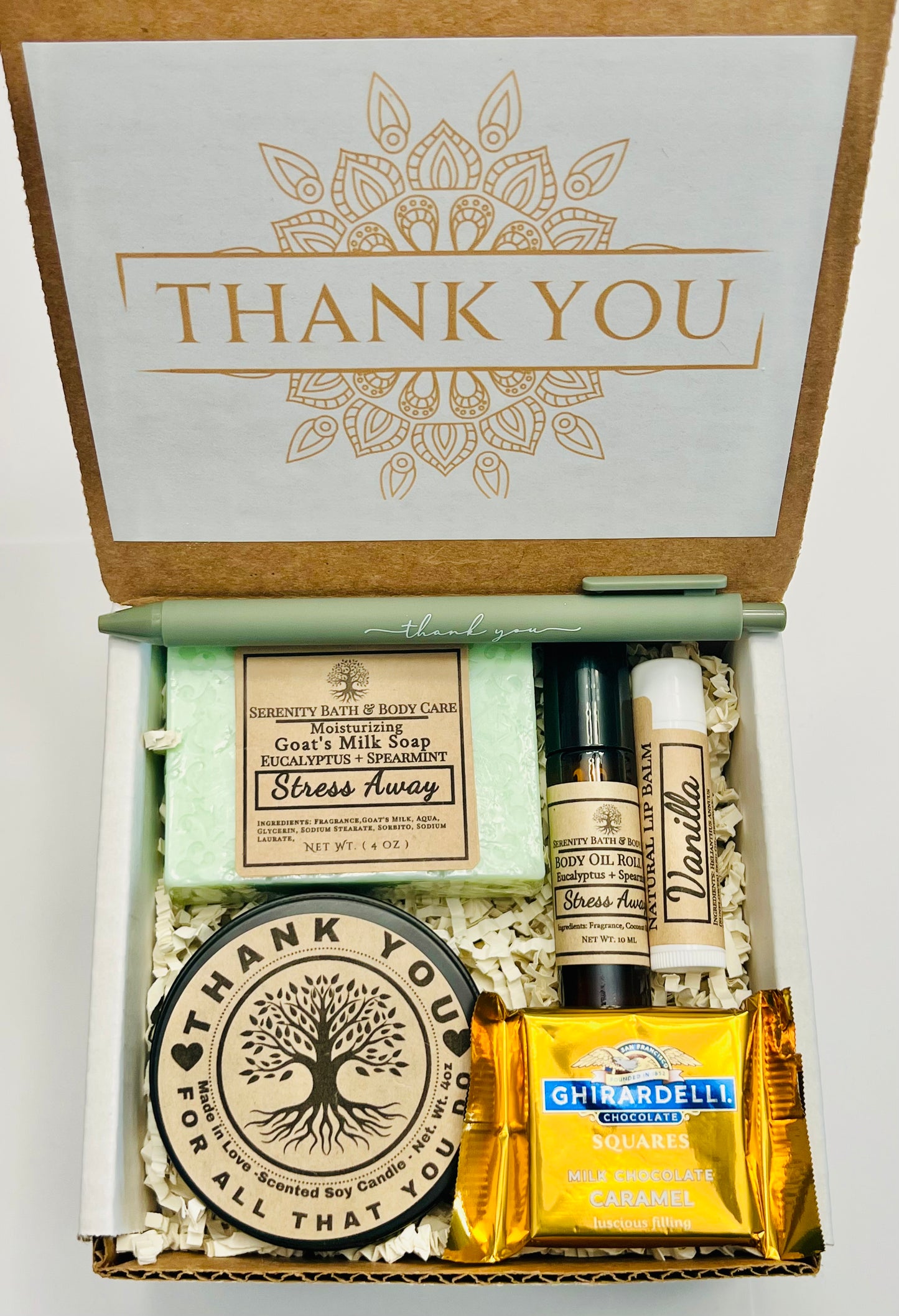 Employee Appreciation Day Gift Box – Thank You Gift for Staff, Co-Worker & Team – Mini Spa Self Care Box