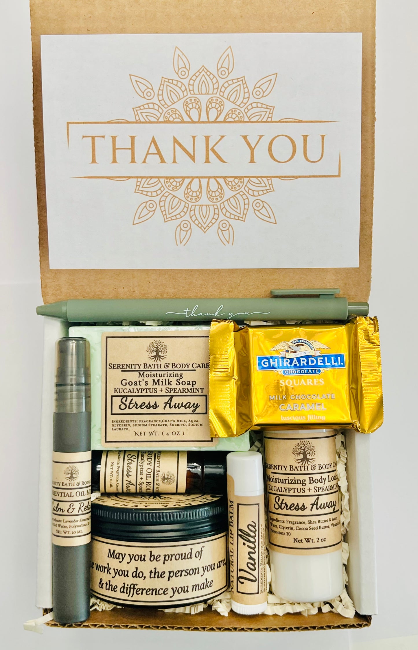 Employee Appreciation Day Gift Box – Thank You Gift for Staff, Co-Worker & Team – Mini Spa Self Care Box