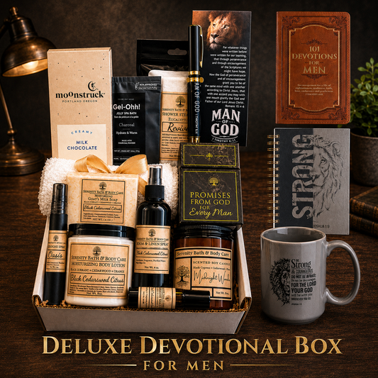 Man of God Christian Gift Box, Men Gifts, Father's Day Gift, Birthday Gift for Husband, Boyfriend, Son, Christmas Gift for Men, Dad Gift