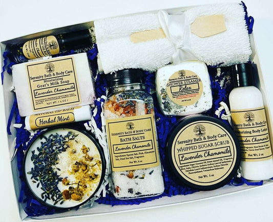 10-Piece Relaxation Spa Gift Set| Self Care Gift for Women