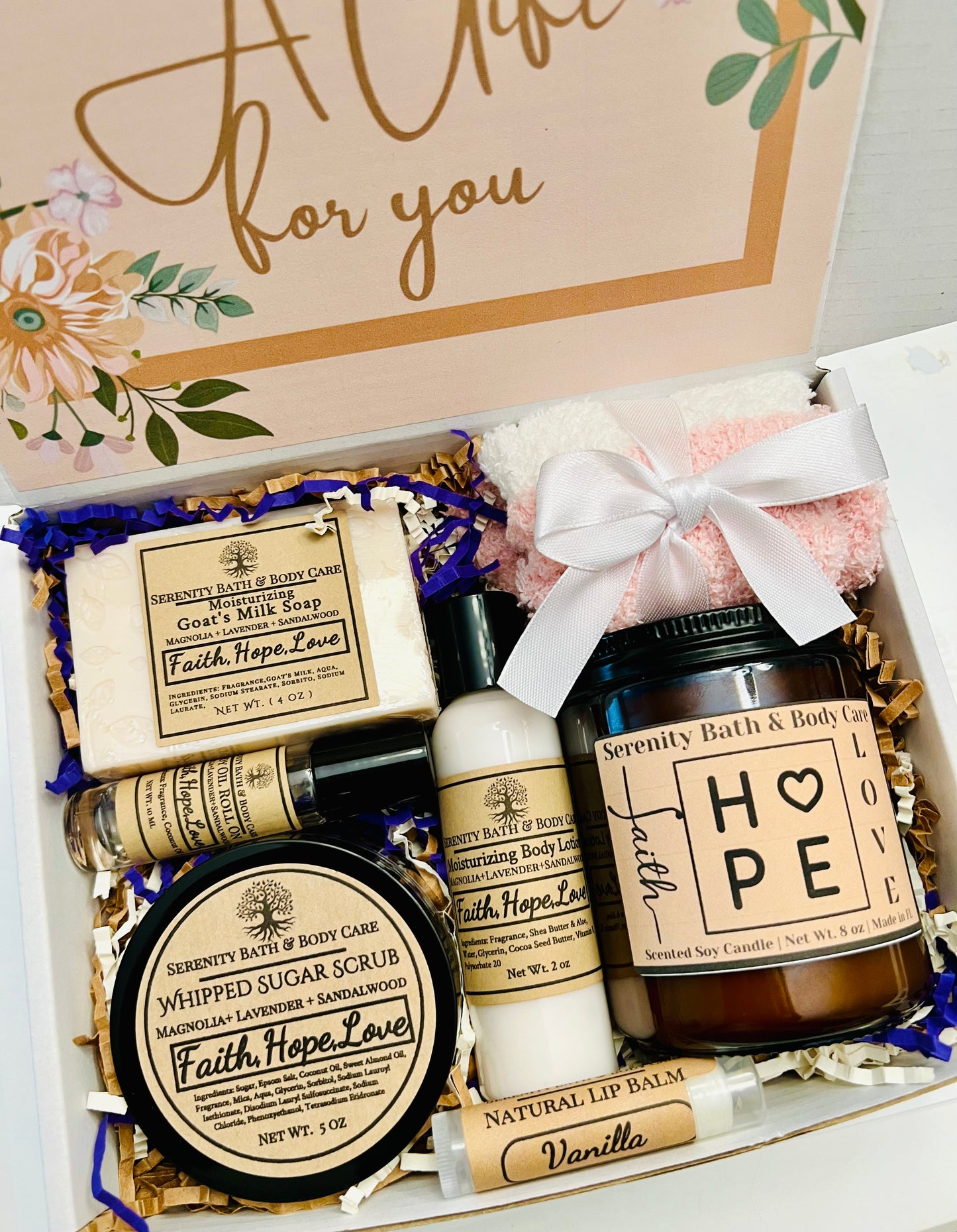 A Birthday Gift for Her, Care Package, Sending Hugs Gift, Self-Care Gift for Women, Christmas Gift, Fall Gift, Pamper Gift Box, Mom Gifts