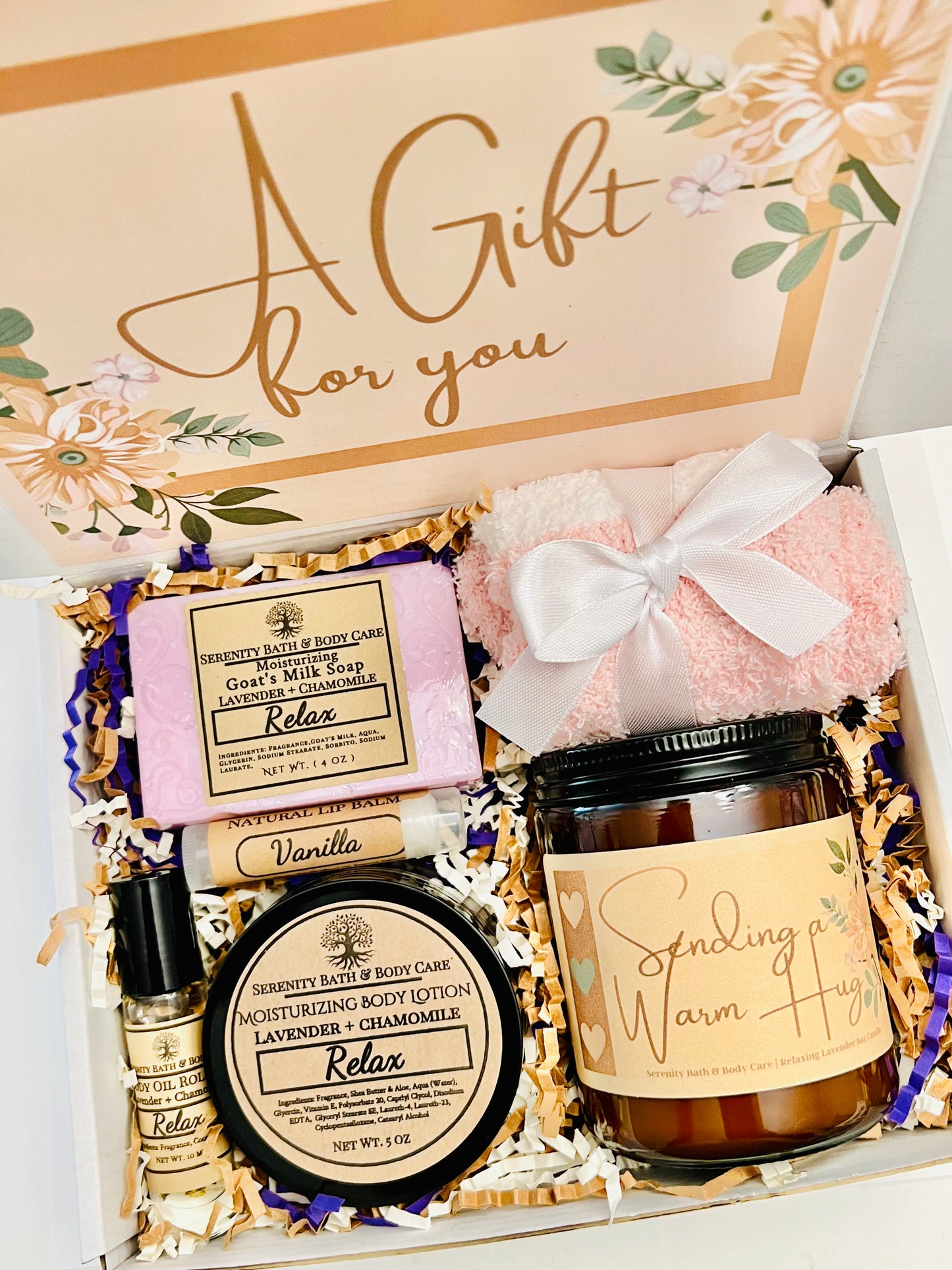 A Birthday Gift for Her| Care Package| Sending Hugs Gift | Self Care Gift Box| Christmas Gifts| Gifts for Mom|