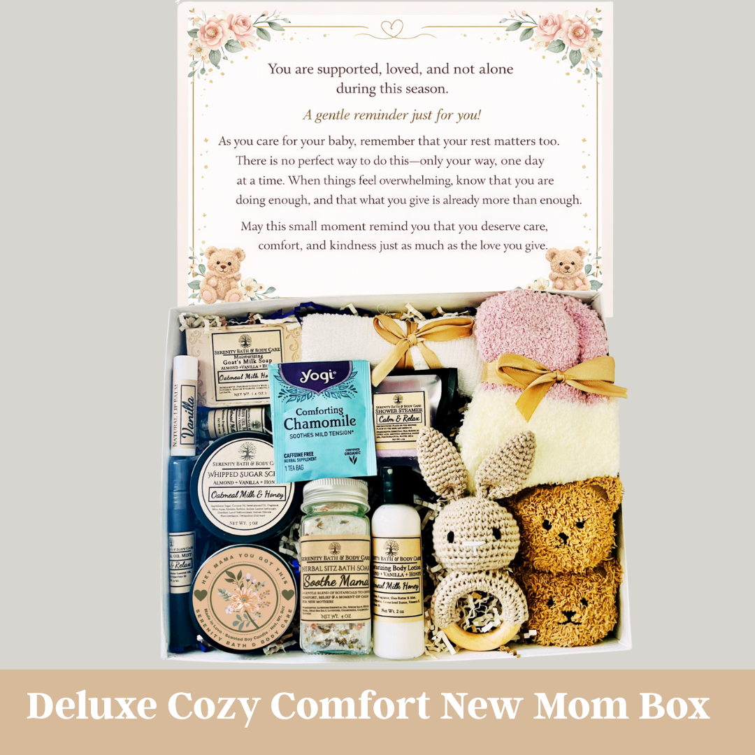 New Mom Gift Box, New Mom Care Package, New Mom & Baby Gift Set, Pregnancy Gift Box, Personalized New Mom Gift