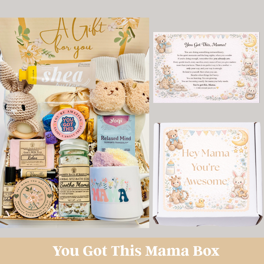 New Mom Gift Box, New Mom Care Package, New Mom & Baby Gift Set, Pregnancy Gift Box, Personalized New Mom Gift