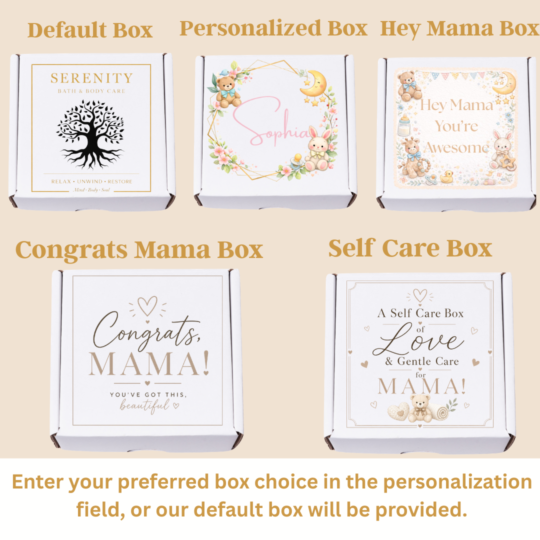 New Mom and New Baby Spa Gift Box, Self Care Package for Her, New Parents Gift Basket, New Mom Gift Basket, Congrats New Mom Gift
