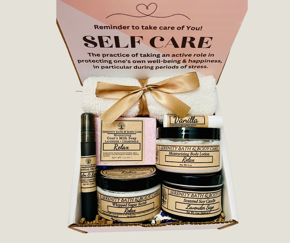 Luxury Relax Spa Gift Box – Birthday, Christmas, Thinking of You, Thank you, & Self Care Gift