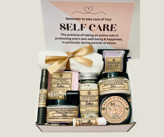 Luxury Relax Spa Gift Box – Birthday, Christmas, Thinking of You, Thank you, & Self Care Gift