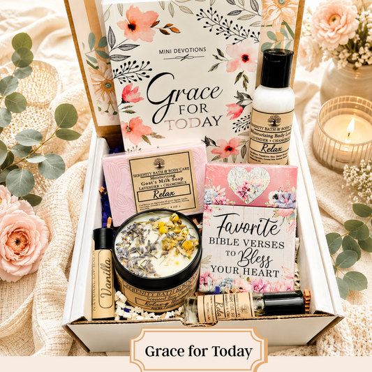 Christian Gift Box, Devotional Gifts, Inspirational Gift for Women, Christmas Gift for Her, Thinking of you Gift, Birthday Gift for her, Christian Gifts