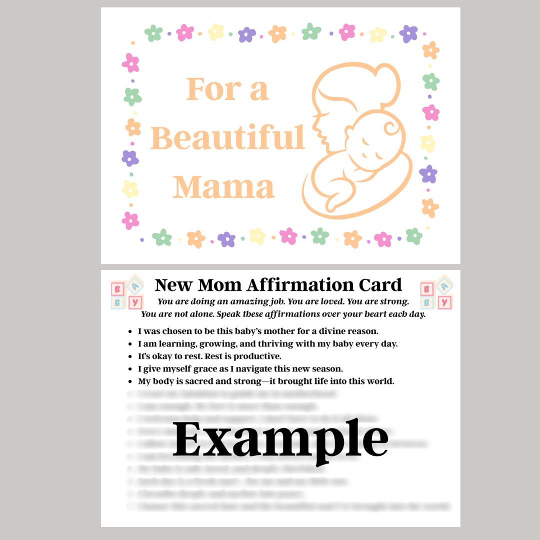 New Mom and New Baby Spa Gift Box, Self Care Package for Her, New Parents Gift Basket, New Mom Gift Basket, Congrats New Mom Gift