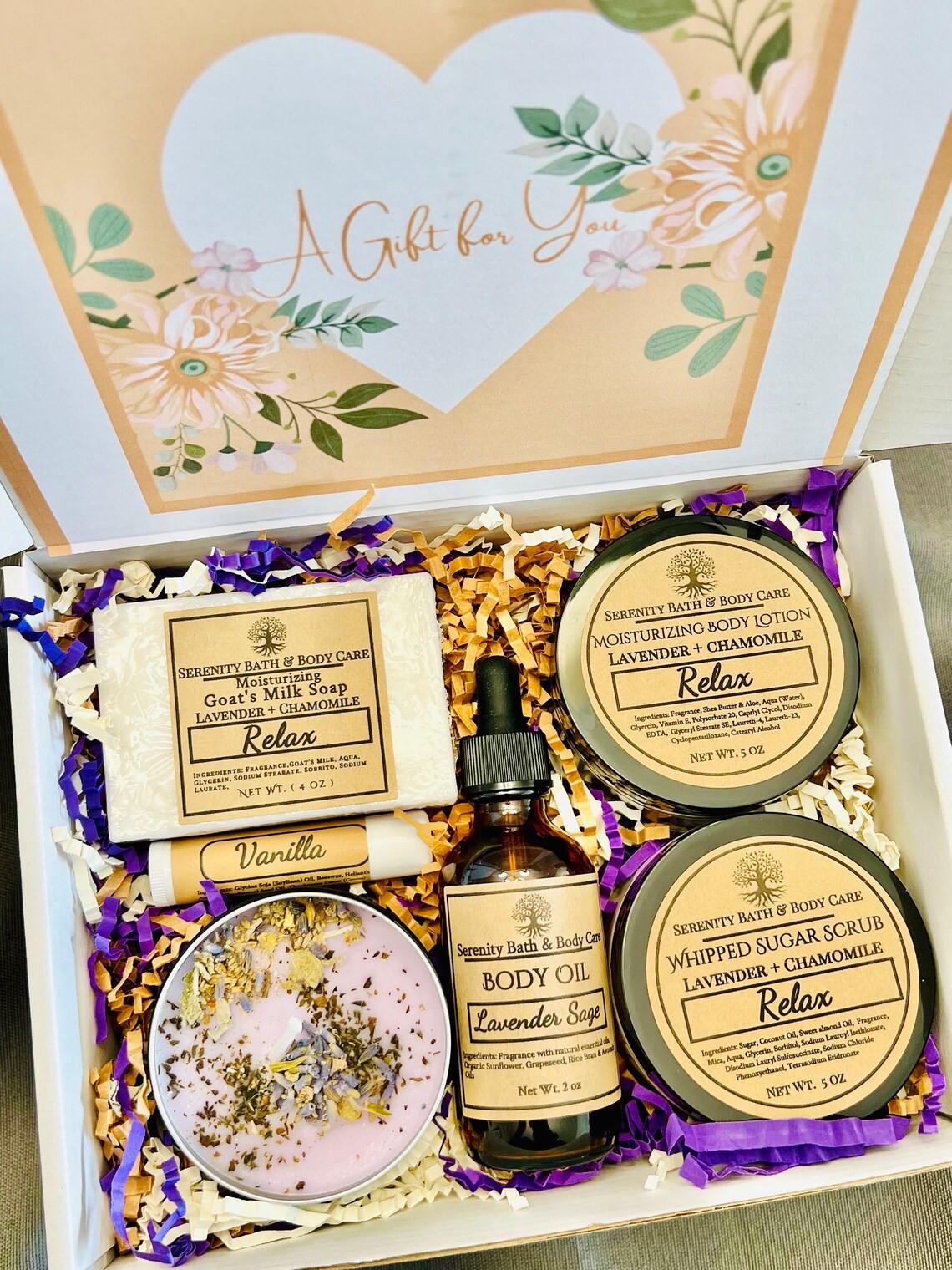 Black Owned| Spa Gift Set| Women's Spa Gift Box| Self Care Gift Box for Women| Gifts for Mom| Birthday Gifts for Her