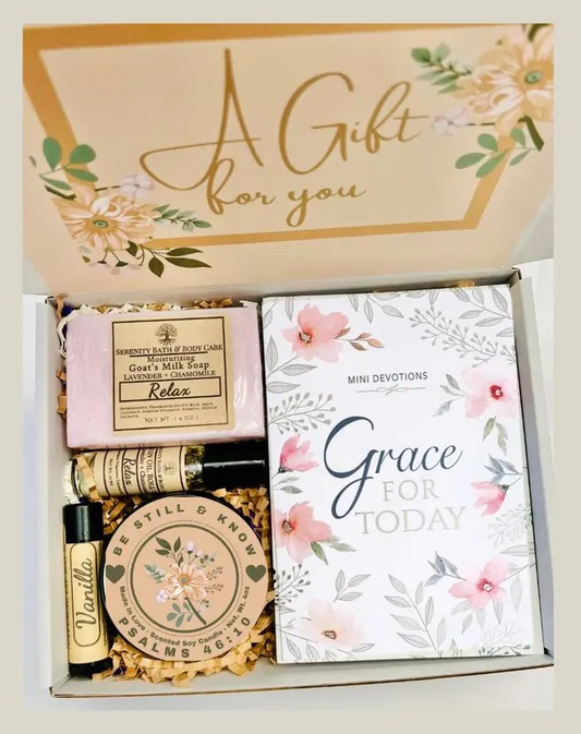 Christian Gift Box for Women, Faith Gift Set, Inspirational Devotional Gift for Birthday, Christmas, Thinking of you