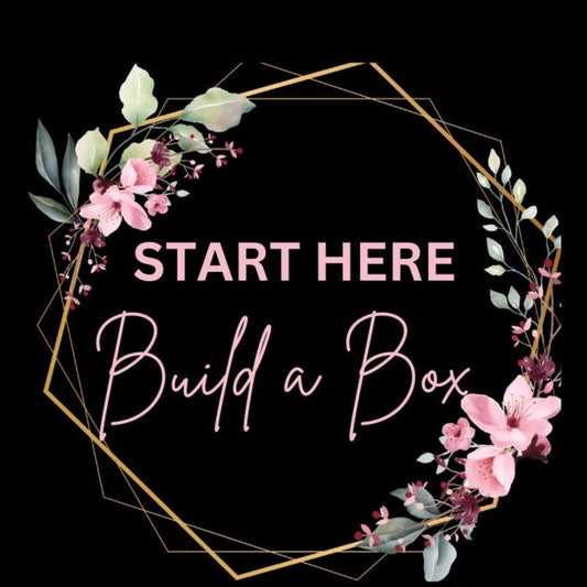 1st Start Here to Build a Box, Create Your Own Gift Box, Christmas, Birthday, Mother's Day, Employee Gift Idea